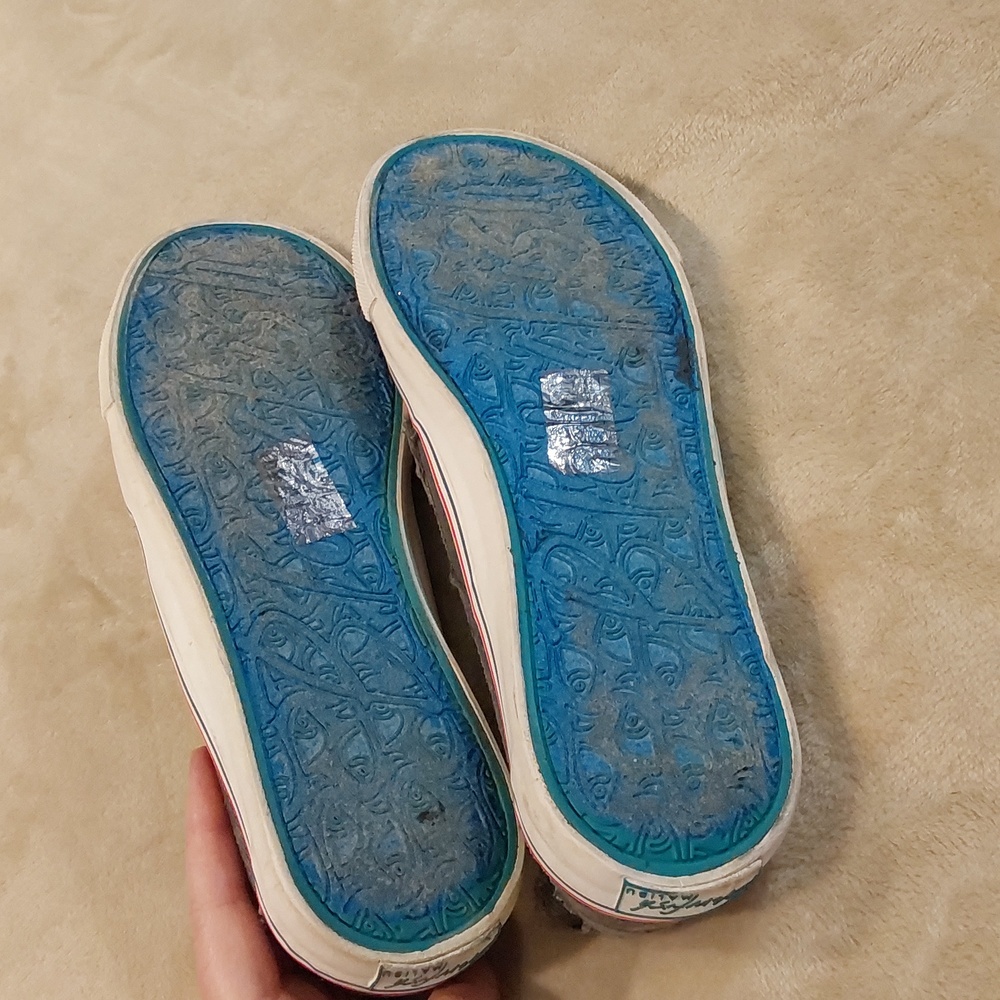 lowfish Malibu Play slip-on sneakers in light grey hipster smoked twill Size 10 - Picture 11 of 12